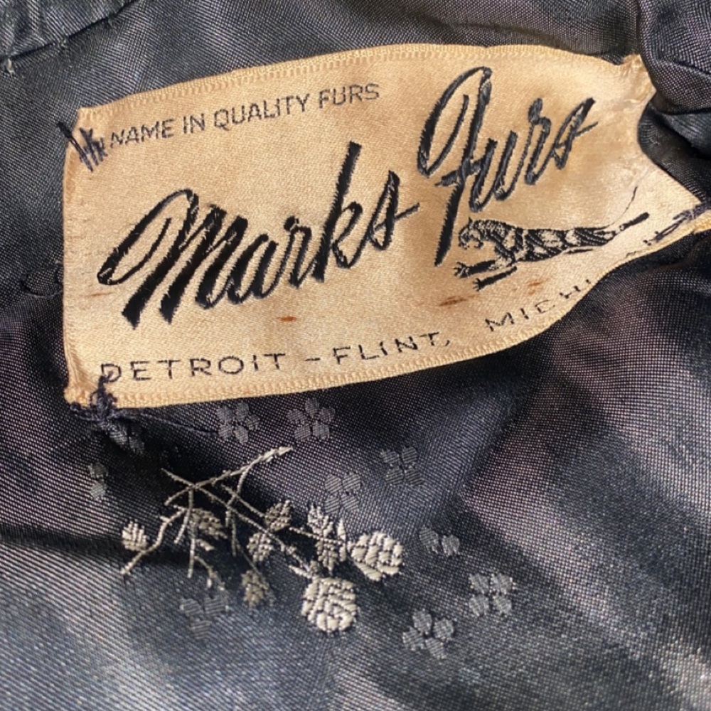 Vintage Marks Furs Coat